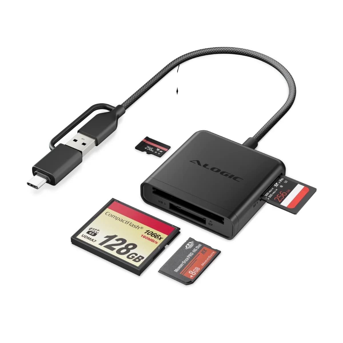 ALOGIC ALOGIC FLASH MAXI MULTI USB CARD READER 6873307