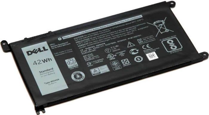 Dell DELL 3 Cell Battery, 42Wh, Li-ion, Type WDX0R 3CRH3
