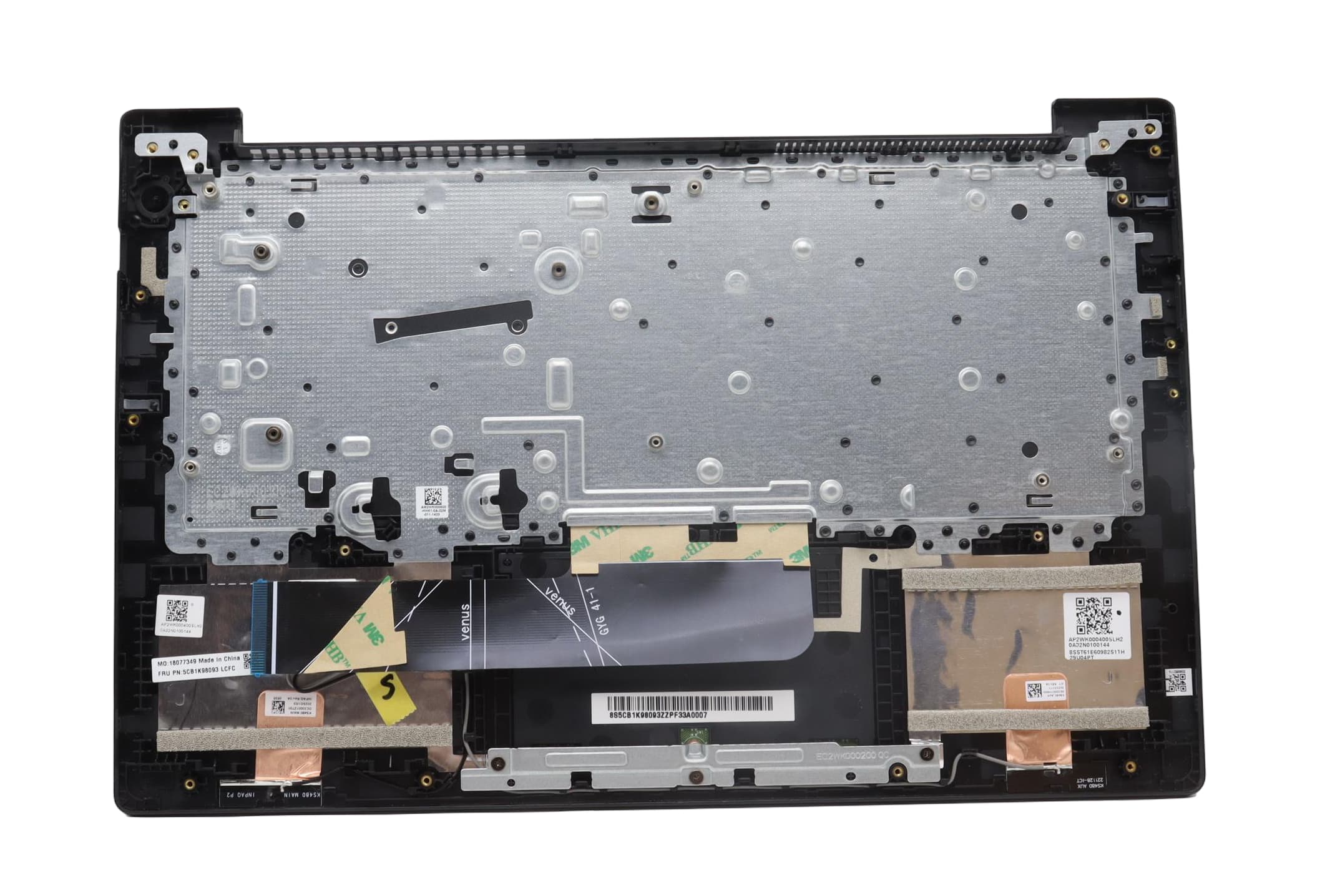 Lenovo COVER Upper Case ASM_ENG L82YT NFP BK 5CB1K98082