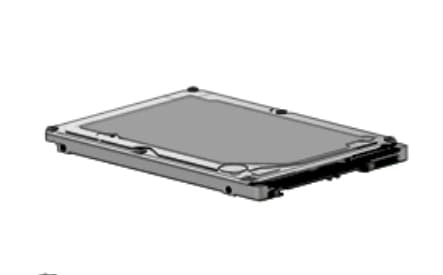 HP ASSY HDD SATA 2TB 5400RPM RAW 7mm 2.5in