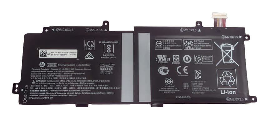 HP 2 Cell Battery, 47Wh, 6.15Ah, Li-ion, MR02047XL-PL (MR02XL)
