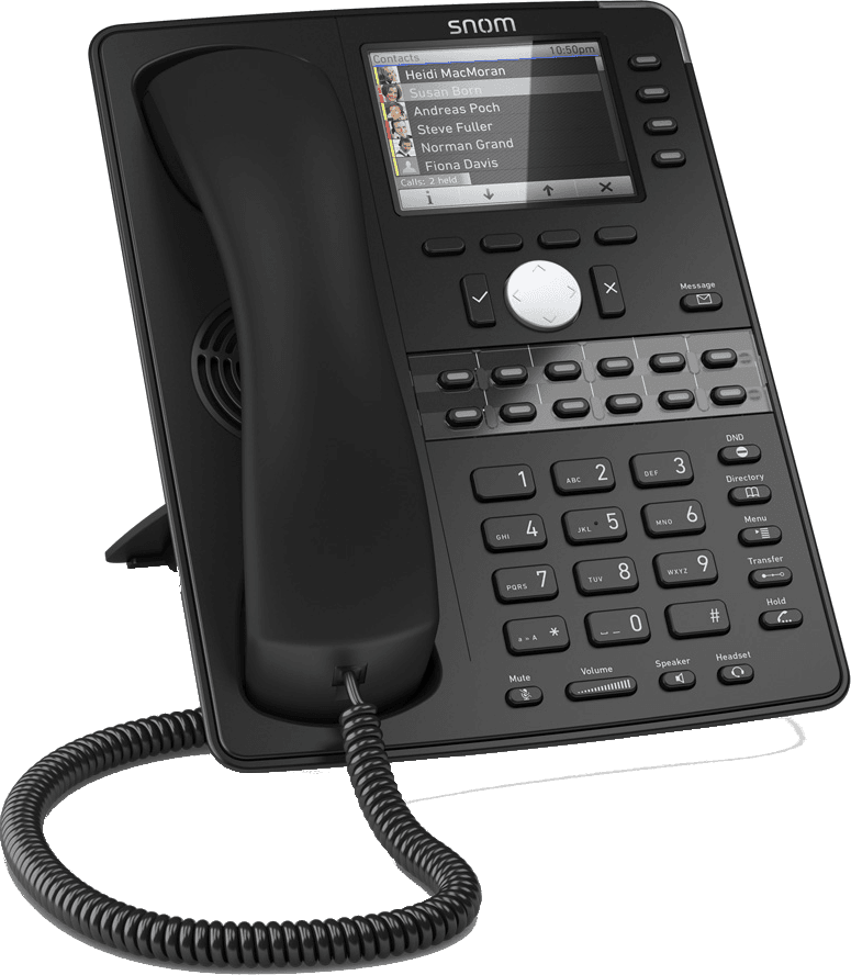 snom D765 IP Phone Gigabit 12-line 358878