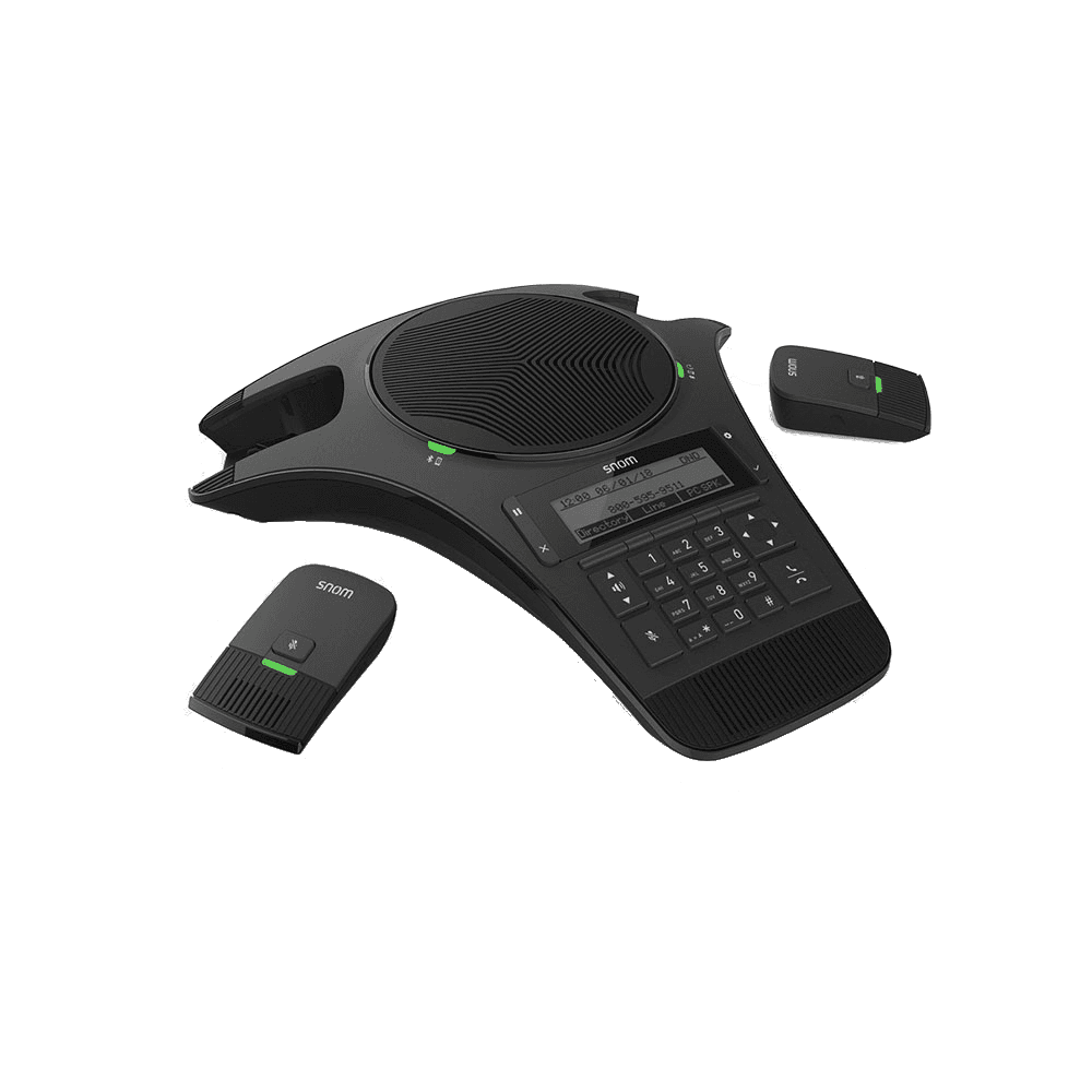 snom C520 SIP Conference Phone with Two Wireless Mics 372792