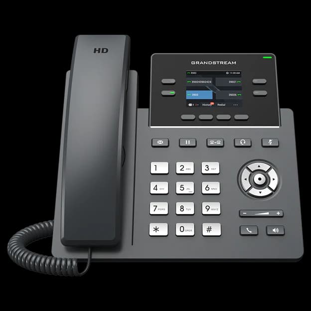 Grandstream Networks GRP2612W HD IP Phone 2.4"" Colour Screen 4-line WiFi 374559