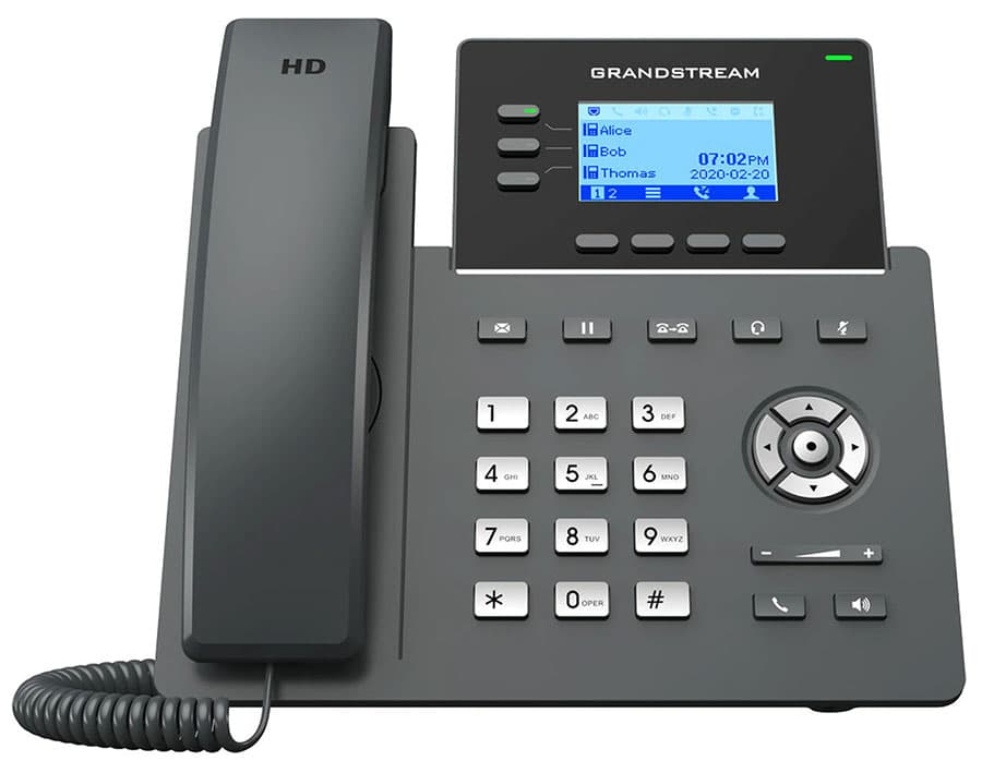 Grandstream Networks GRP2603 IP Phone 2.98"" LCD Screen 3-line # 383071