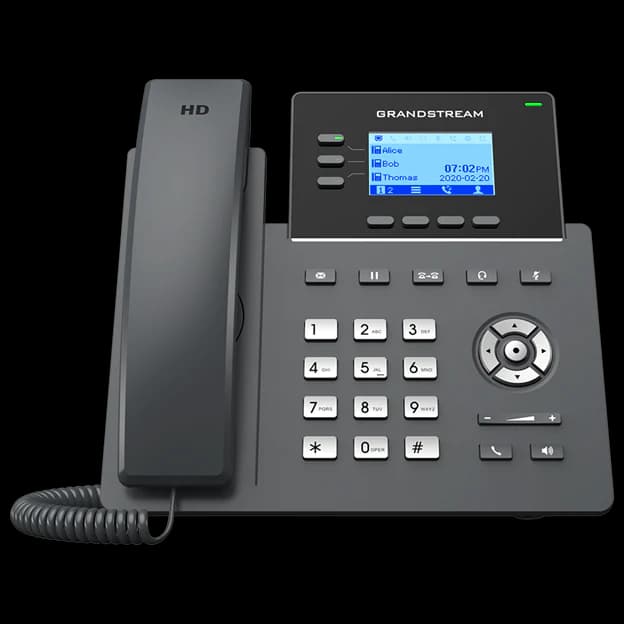 Grandstream Networks GRP2603P IP Phone 2.98"" LCD Screen 3-line POE # 383072