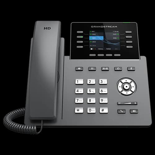 Grandstream Networks GRP2624 IP Phone 2.8"" Colour Screen 8-line PoE WiFi # 384825