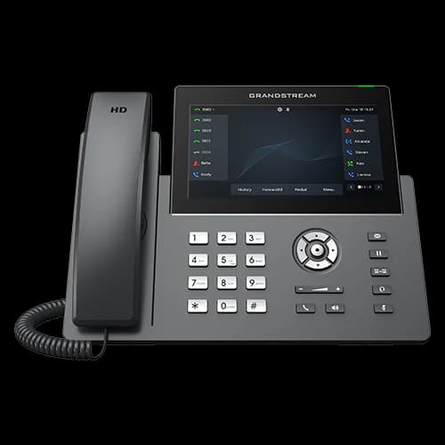 Grandstream Networks GRP2670 HD IP Phone 7"" Touch Screens 12-line PoE WiFi 387305