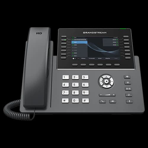 Grandstream Networks GRP2650 HD IP Phone 5"" Touch Screens 14-line PoE WiFi 395298