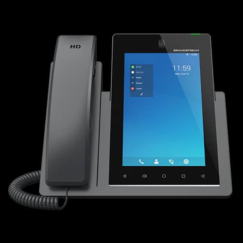 Grandstream Networks GXV3470 IP Android Video Phone 5"" Touchscreen 16-line Gigabit PoE 396971