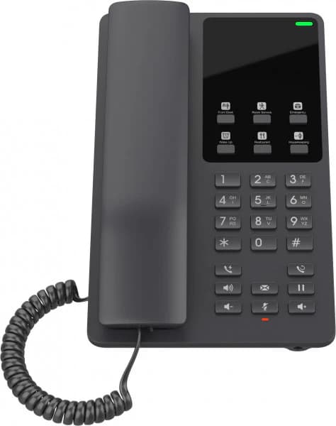 Grandstream Networks GHP621 IP Phone 2-line Black 397831