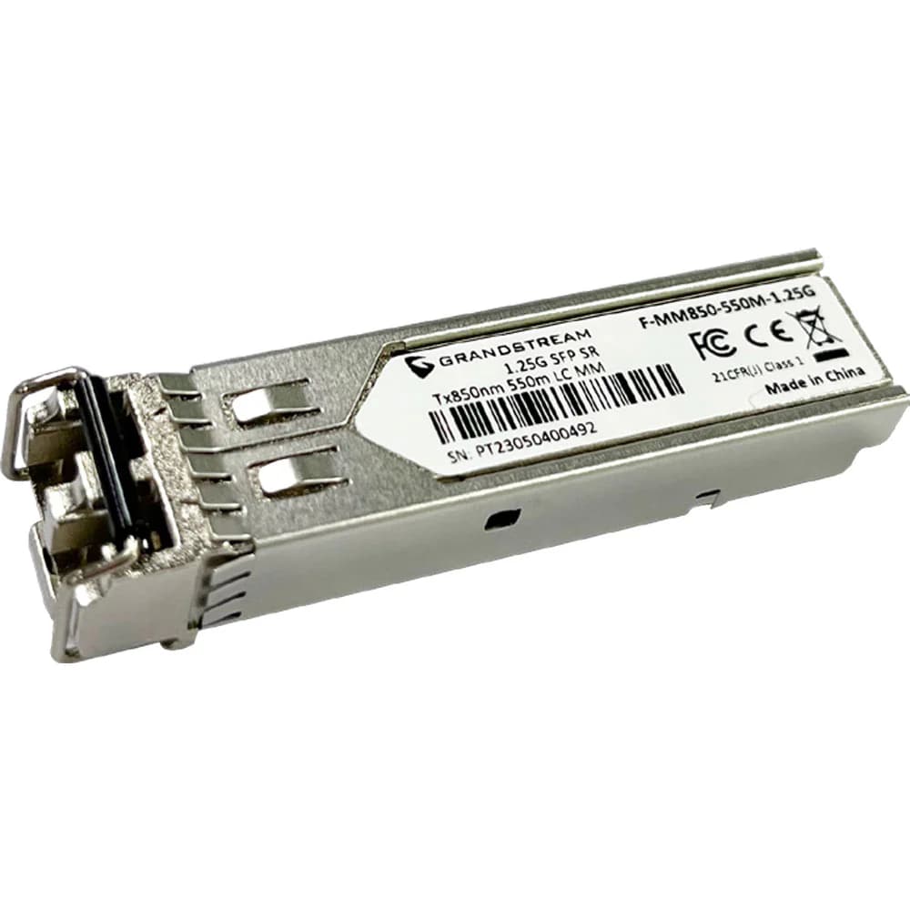 Grandstream Networks F-MM850-550M-1.25G SFP Fiber Module Multi-Mode 473908