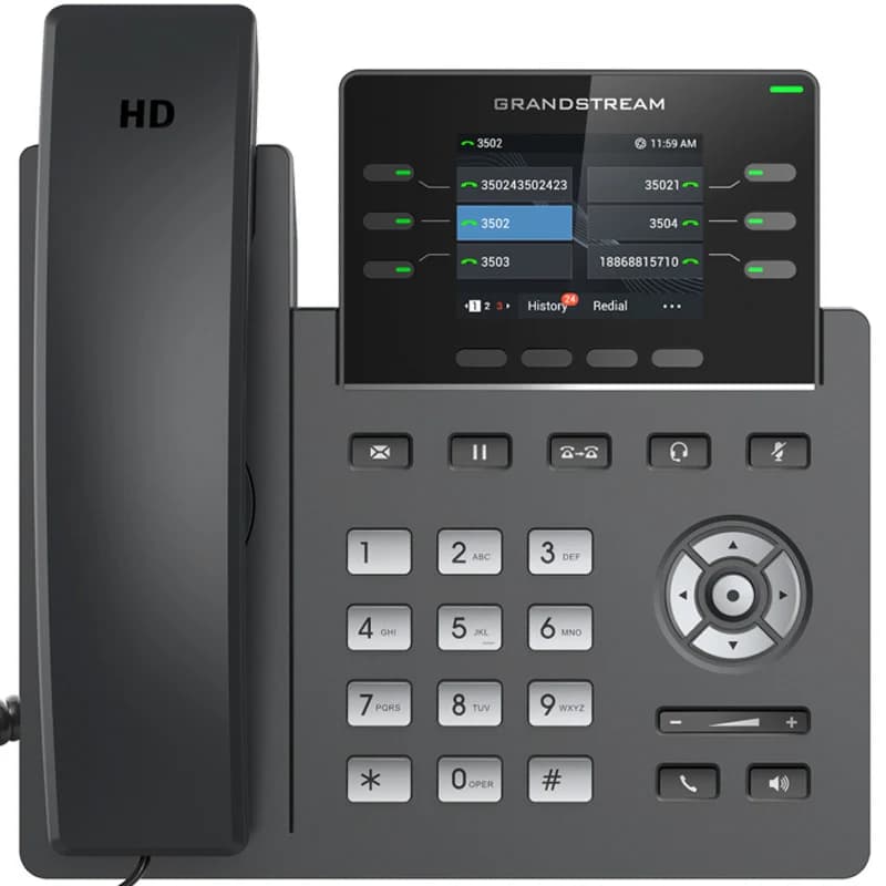 Grandstream Networks GRP2613W HD IP Phone 2.8"" Colour Screen 6-line PoE# 489140