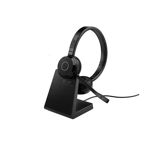 Jabra Evolve 65 TE MS Stereo USB-A + Link 390 with Charging Stand 489430