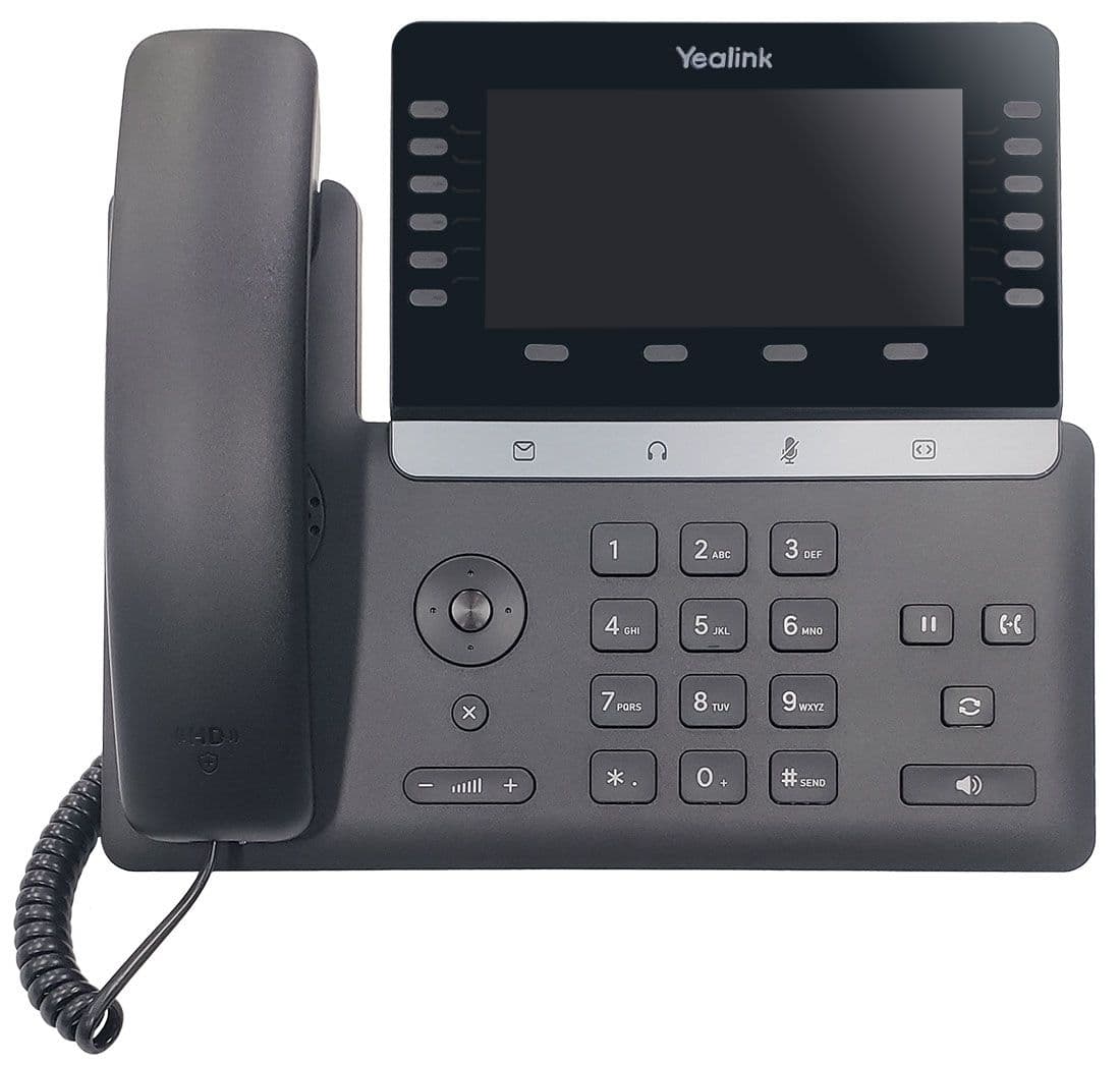 Yealink SIP-T85W IP Phone 16-line PoE # 507583