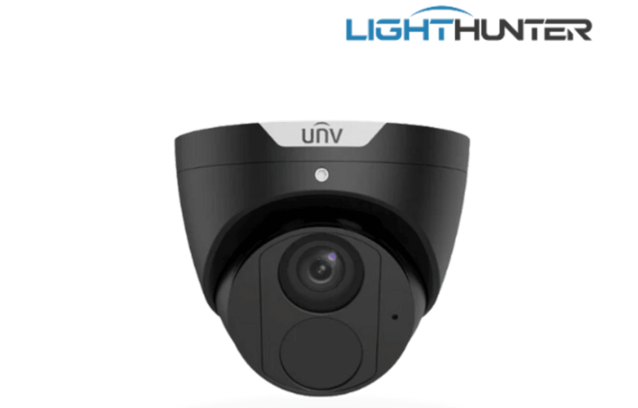 Uniview 6MP HD Intelligent LightHunter IR Fixed Eyeball Network Camera IPC3616SS-ADF28K-I1 BLACK