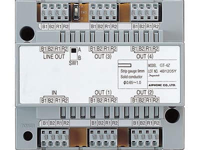 Aiphone Aiphone 4 Tenant Video Distribution Adaptor GT-4Z