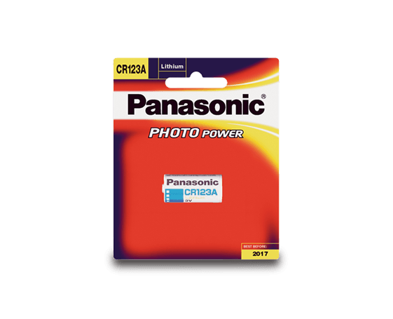 Ajax Panasonic 3V Battery Photo Lithium (1pk) CR-123AW/1BE