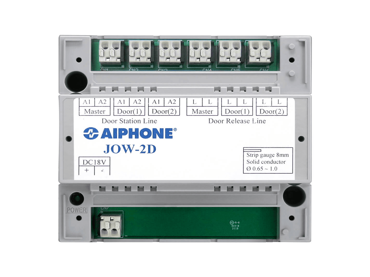 Aiphone Two door adaptor for the JO series JOW-2D