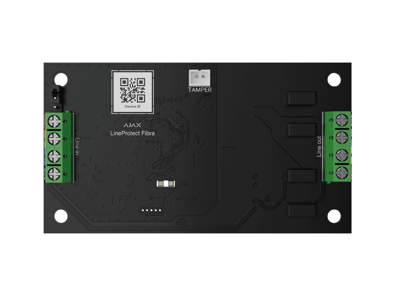 Ajax Module to Protect Devices on the Fibra Line 61384 LineProtect Fibra