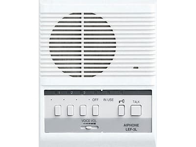 Aiphone 3Call Surface Mt Master W/Sel Door Release LEF-3L