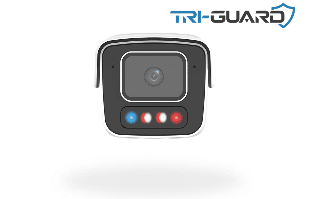 Uniview 4MP OwlView Plus Tri-Guard VF Dual-light Bullet Network Camera IPC2B14SE-ADZKMC-WP-I1