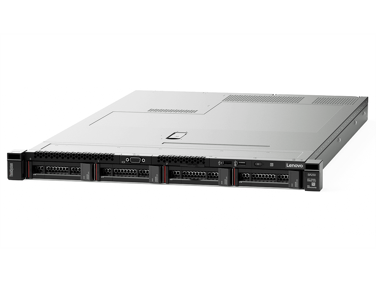 Nx Witness ThinkSystem SR250 V3 - 1U form factor (16GB) 1U SR250 16GB + NXWxStarterPack