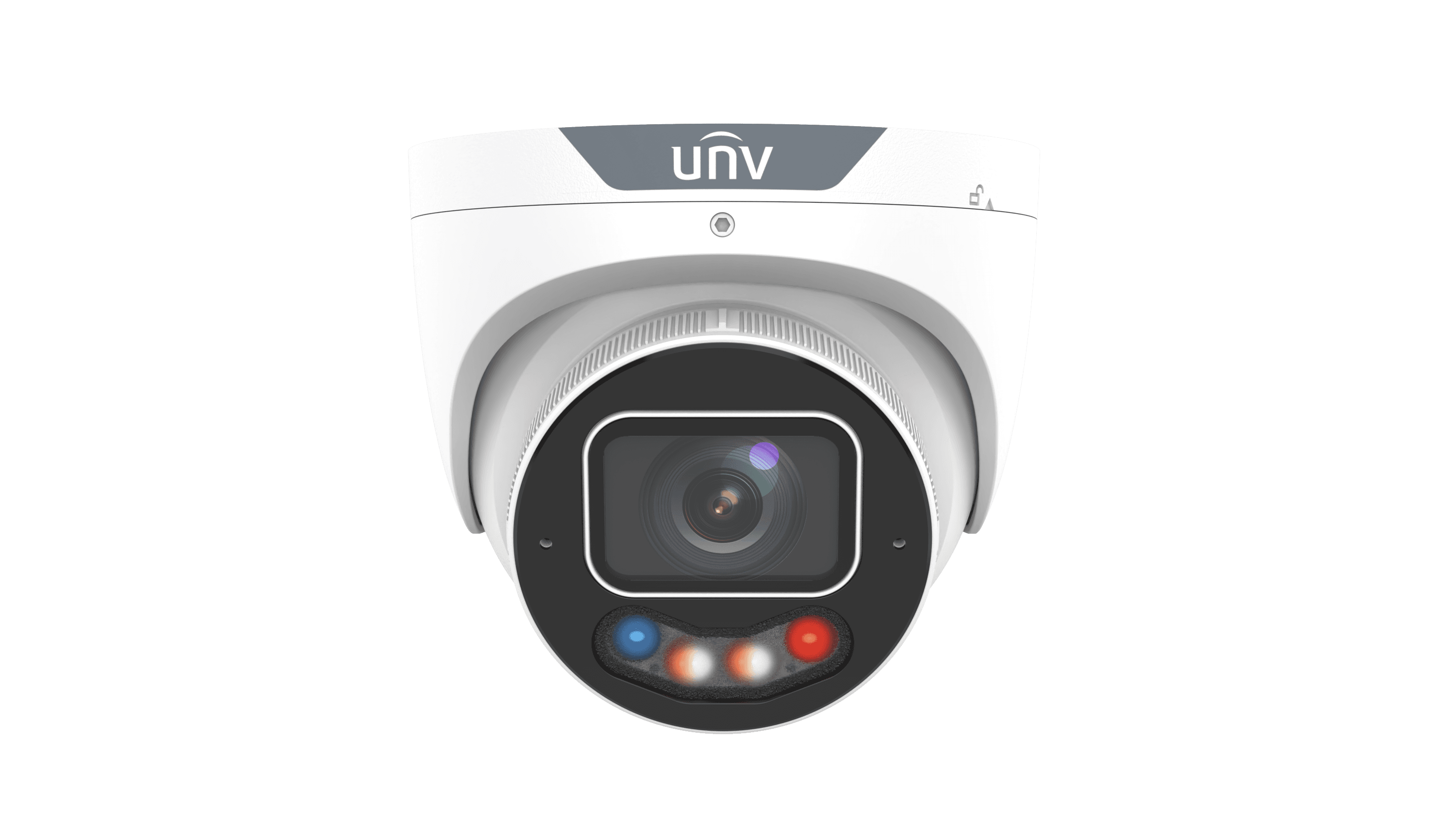Uniview 6MP OwlView Plus Tri-Guard Fixed Dual-light Turret Network Camera IPC3636SE-ADF28KMC-WP-I1