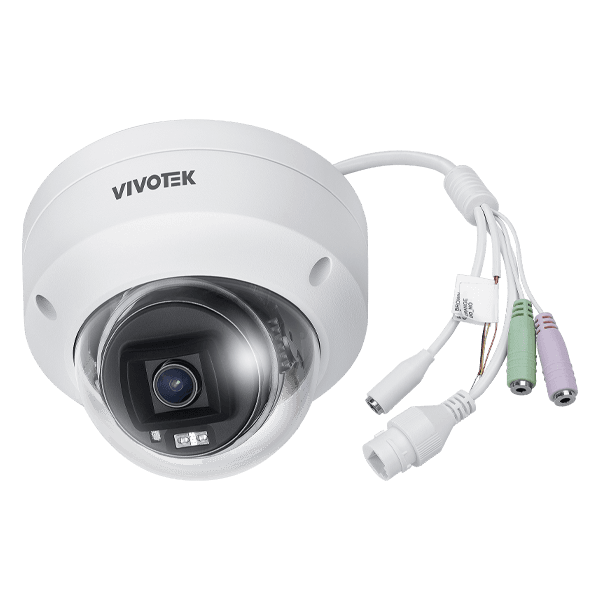 Vivotek 5MP Outdoor Dome AI Fixed Lens Camera FD9380-HV-V2