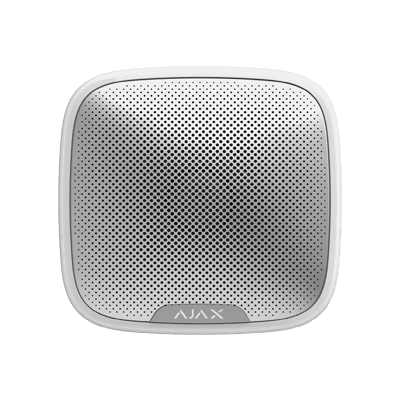 Ajax Wireless Outdoor Siren (White) 30672 Street Siren white