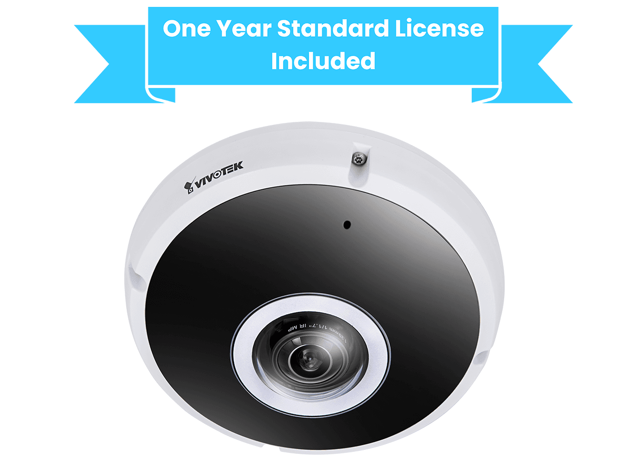 Vivotek Vortex 12MP 360° Fisheye Network Camera FE931-EHV (1.18MM - 1Y)