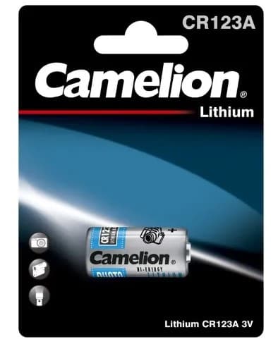 Ajax CAMELION CR123A LITHIUM (1PK) CM-CR123A-BP1