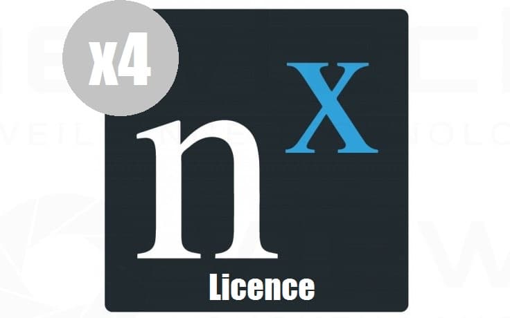 Nx Witness Pro NX Witness Licence x4 NXW-X4