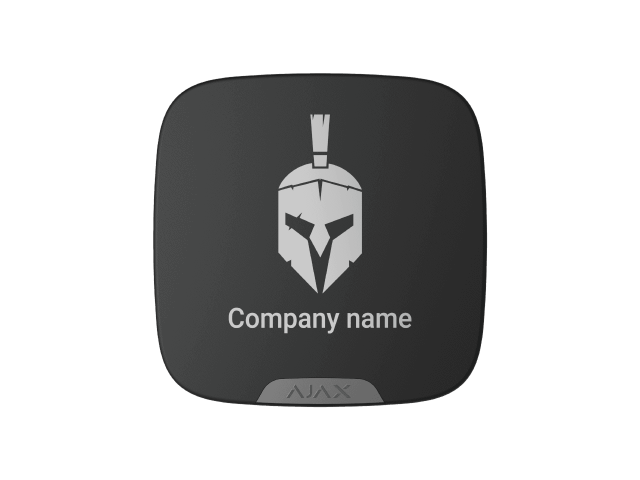 Ajax Brand Plates for Street Siren Double Deck Siren (White) 20380 SS DD Brand plate (1pc) white