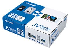 Aiphone Video Intercom Flush Mount Kit with JV-1MD JV-DVF and PS-2420 Power Supply JVS-1F