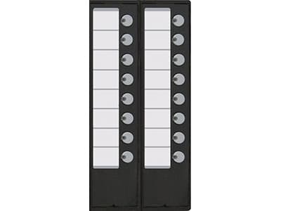 Aiphone 16 Door/Sub Addon Selector Black AX-16SW