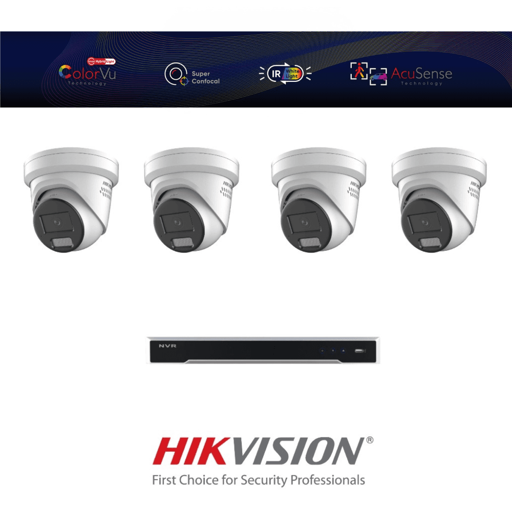 Hikvision Hikvision HIK8MPCVIPCCTVKIT2 HIK8MPCVIPCCTVKIT2