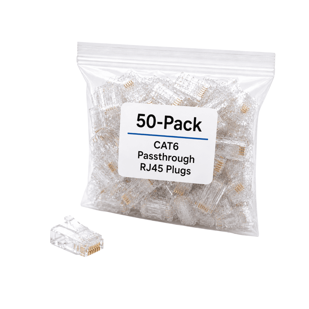 iSecure iSecure ICL-RJ45CAT6PTPLUGS-50 ICL-RJ45CAT6PTPLUGS-50