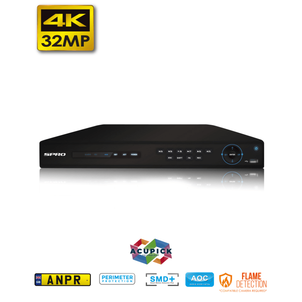 SPRO SPRO DHIPNVR16-A8 DHIPNVR16-A8