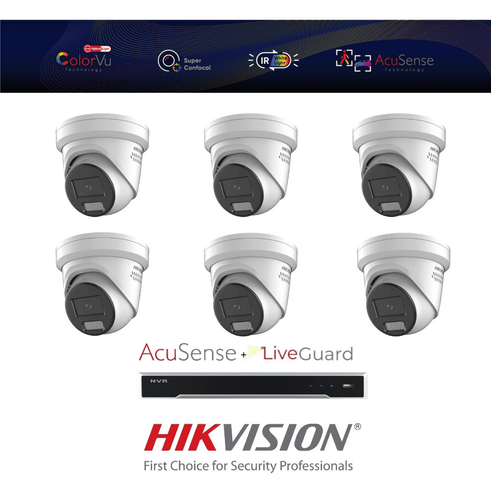 Hikvision Hikvision HIK4MPCVADIPCCTVKIT3 HIK4MPCVADIPCCTVKIT3