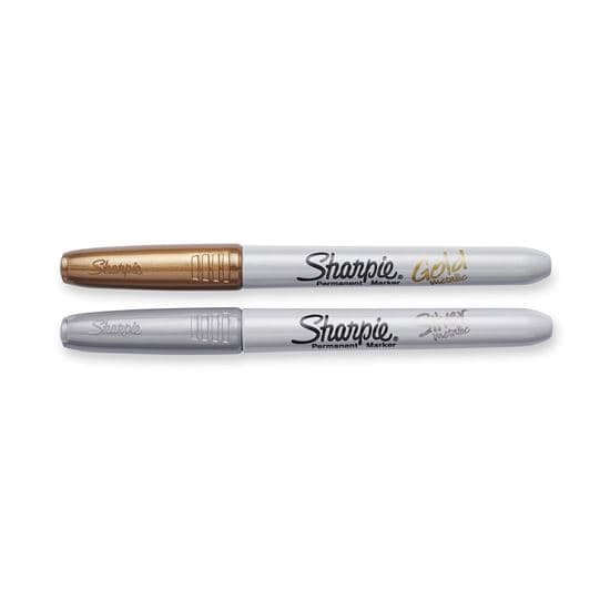 Sharpie Sharpie Metallic Fine Point Perman Marker Gold and Silver. Pack of 2 1829202
