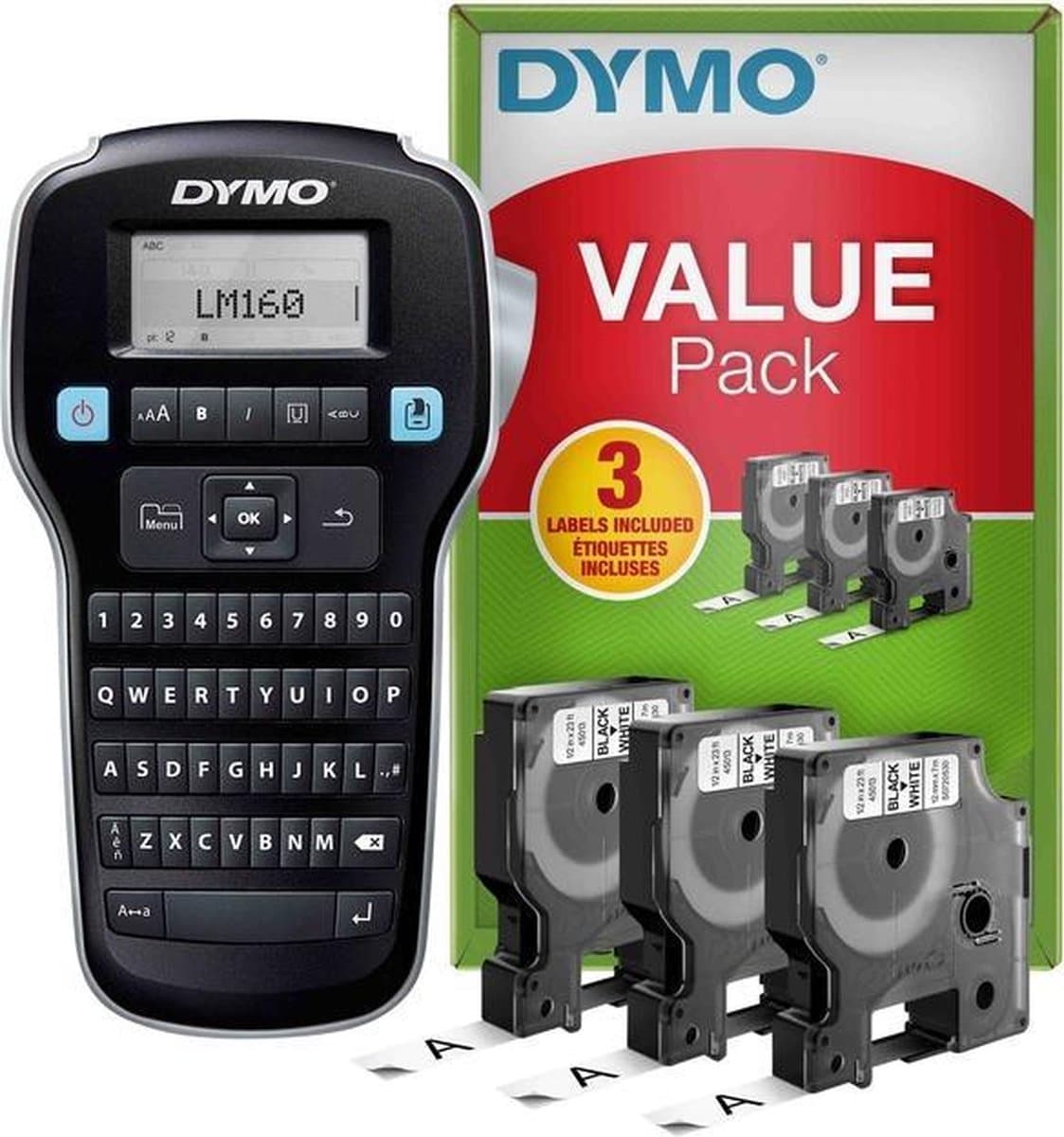 Dymo DYMO LabelManager 160p Portable Label Maker Value Pack. 2181011