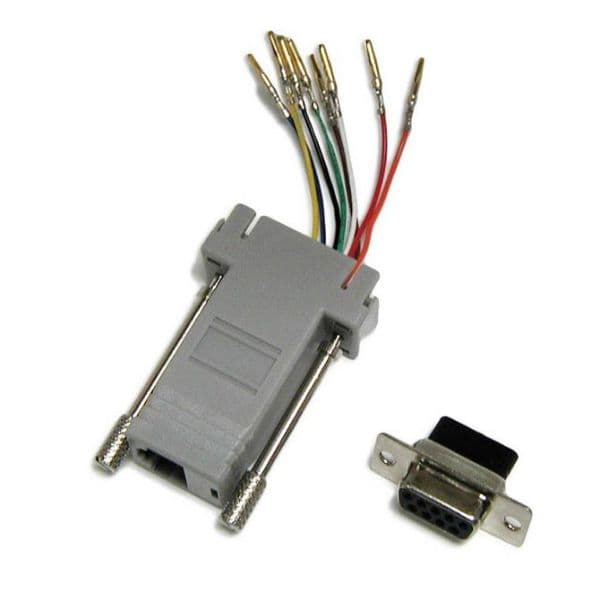 Dynamix DYNAMIX DB9 Female to RJ45 Adaptor (8 Wire) A-D9FRJ45
