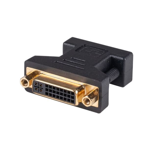 Dynamix DYNAMIX DVI-I 24+5 Female to HD15 VGA Male Adapter A-DVIF-VGAM