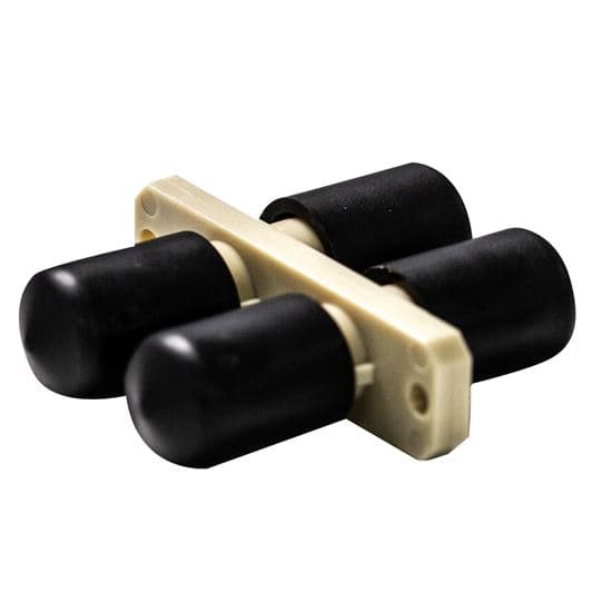 Dynamix DYNAMIX Fibre ST to ST Duplex, Multi-mode Joiner. Zirconia Ceramic A-FIBSTST