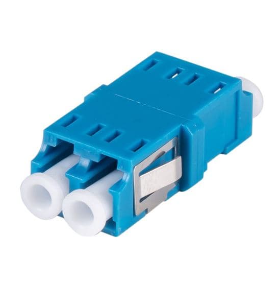 Dynamix DYNAMIX Flangeless Fibre LC/LC Duplex Single-mode Joiner, Zirconia A-FXLCLC-DSM