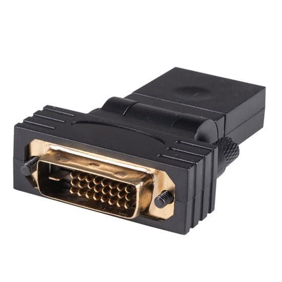 Dynamix DYNAMIX HDMI Female to DVI-D (24+1) Male Swivel Adapter. A-HDMIF-DVIM