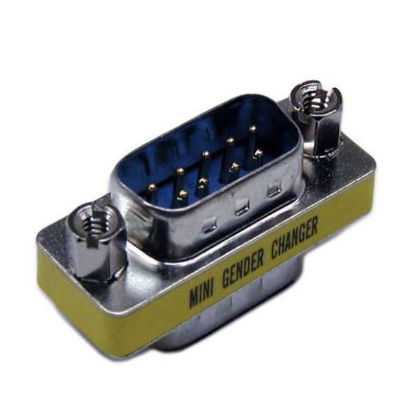 Dynamix DYNAMIX DB9 Male/Female Mini Gender Changer A-MD9MF