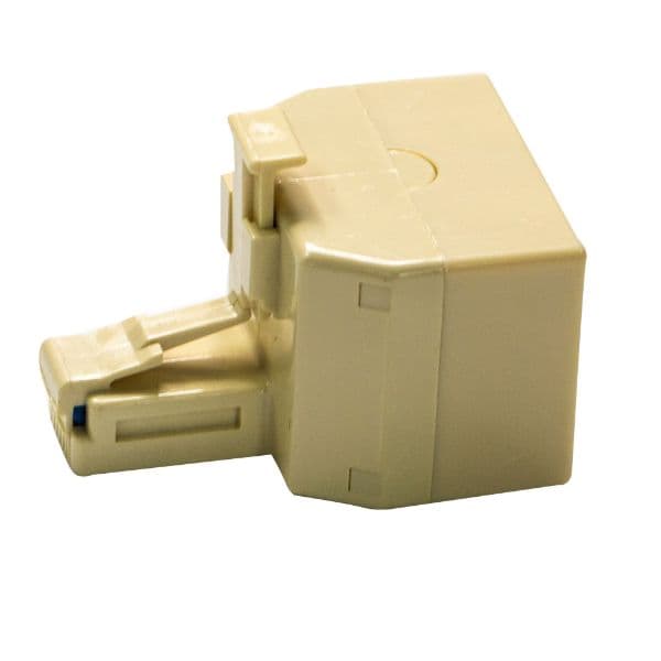 Dynamix DYNAMIX RJ11 6x Conductor Dual Adaptor (2x Sockets/1x Plug). A-RJ11T