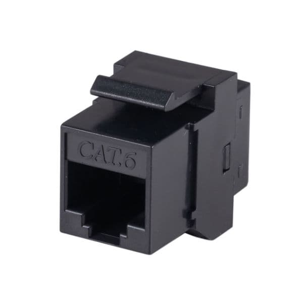 Dynamix DYNAMIX Cat6 Rated RJ45 8C Joiner, 2-Way (2x RJ45 Sockets) A-RJ45-C6N